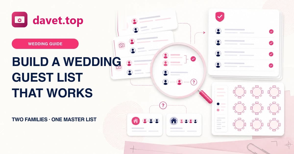 How to Build a Wedding Guest List