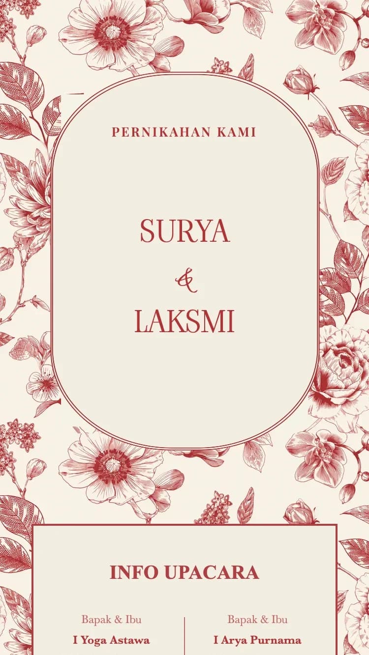 Porcelain - Red