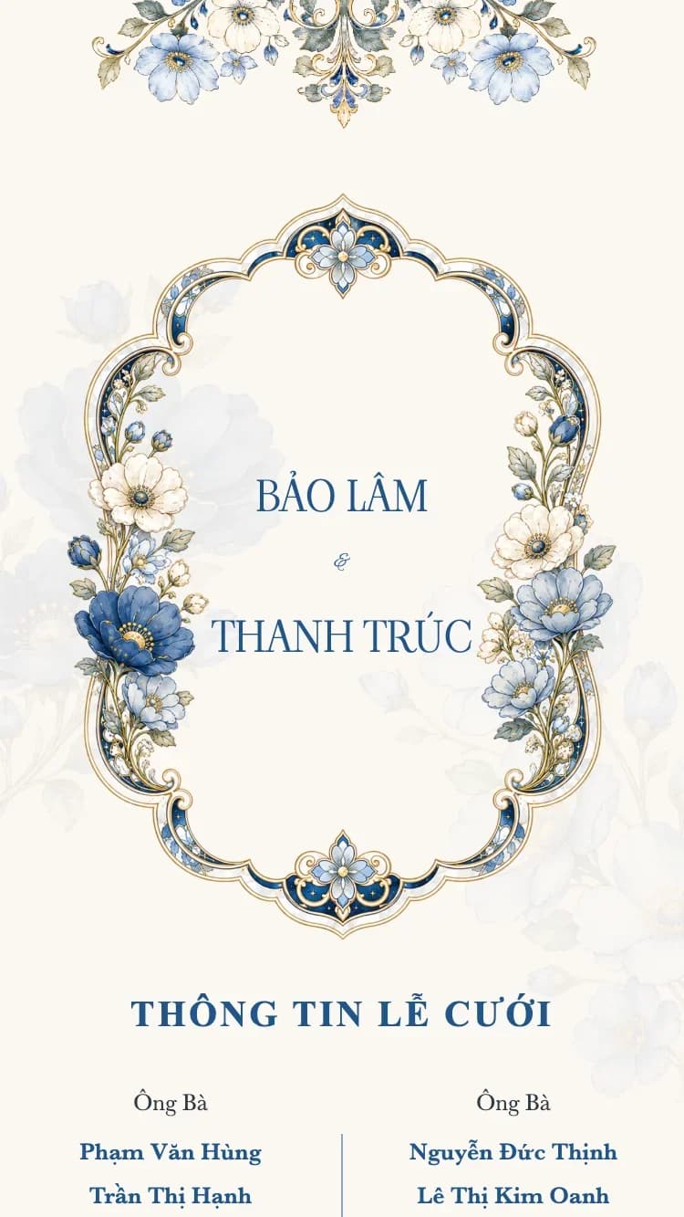 Hoa Thuỷ Tinh - Lam