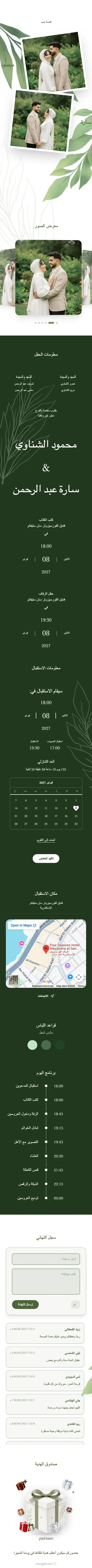 الورقة الأنيقة - أخضر
