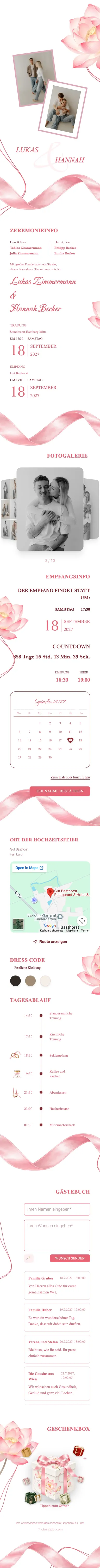 Silk Ribbon - Pink