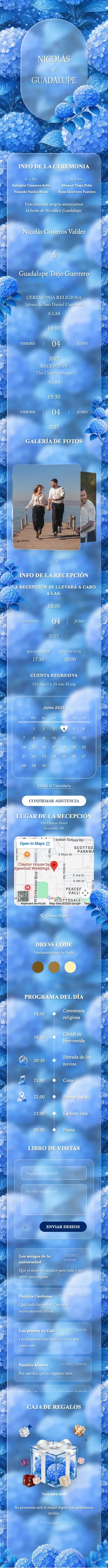 Glass Garden - Blue