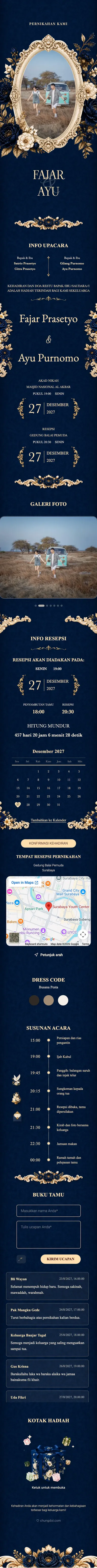 Baroque II - Dark Blue