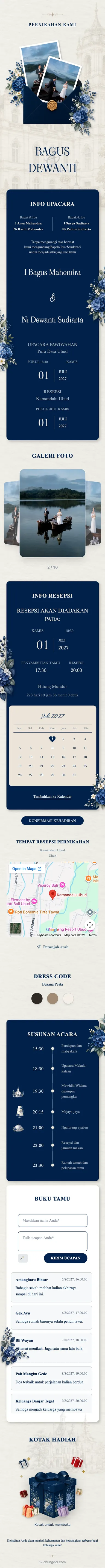 Minimalism - Dark Blue