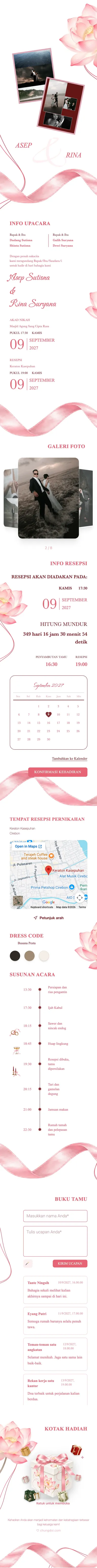 Silk Ribbon - Pink