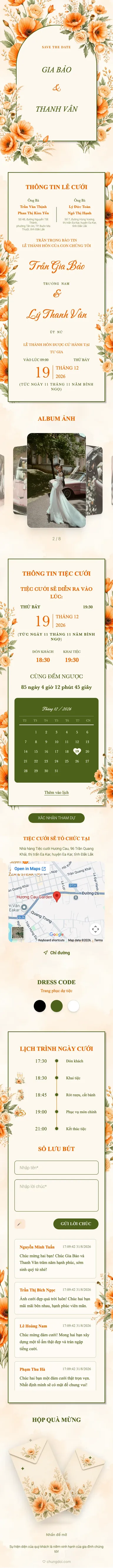 Hoa Khô - Cam