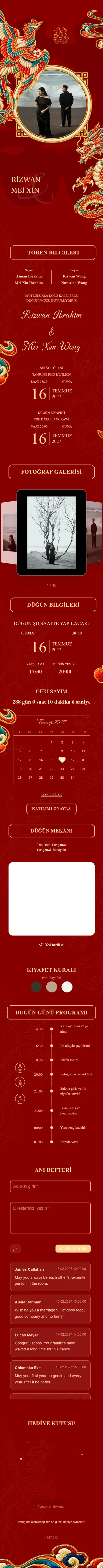 Ejderha ve Anka V4 - Kırmızı