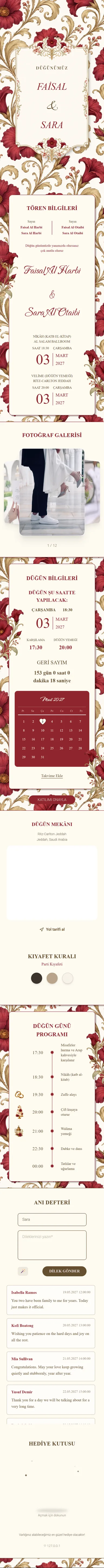 Porselen II - Kırmızı