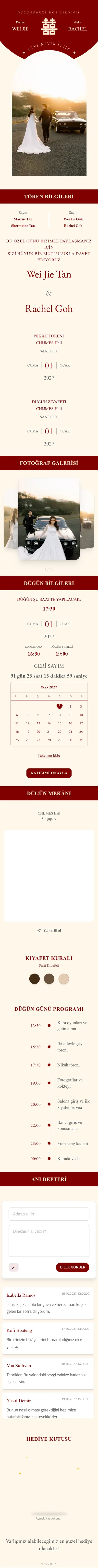 Çifte Mutluluk - Kırmızı