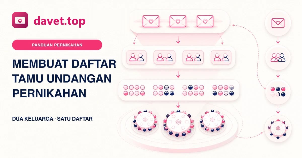Cara Membuat Daftar Tamu Undangan Pernikahan