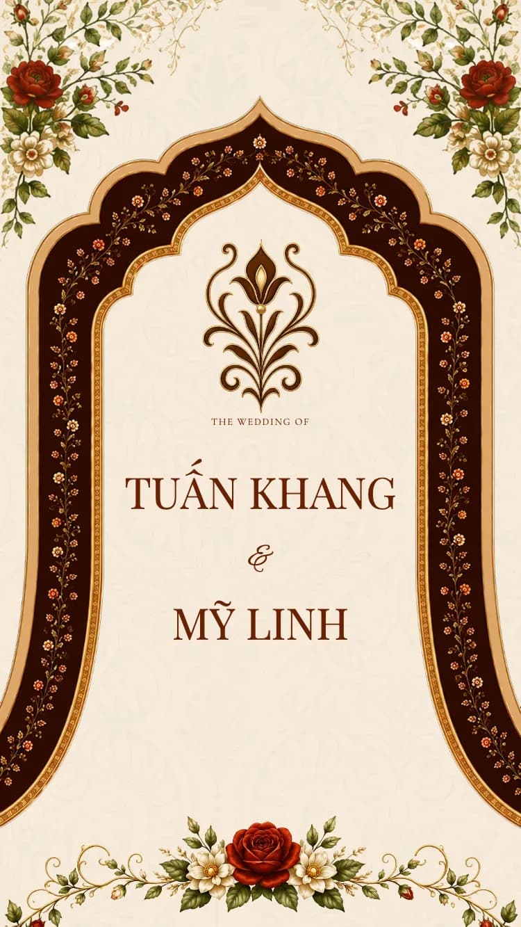 Gấm Hoa - Đỏ