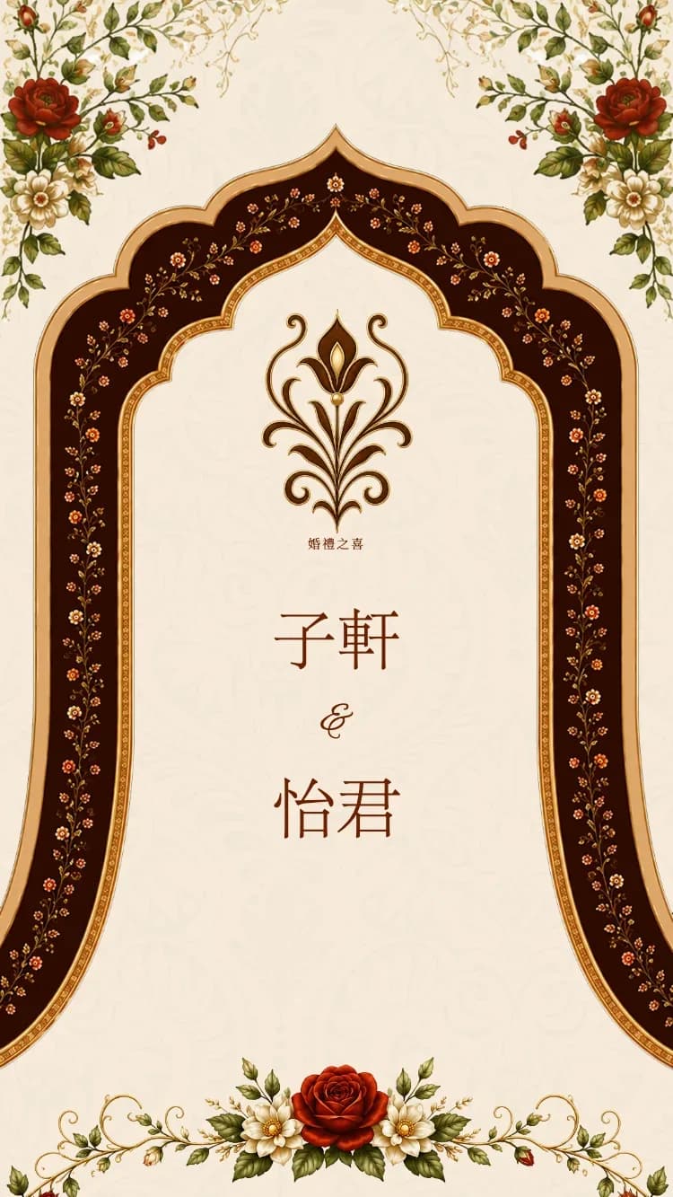 錦花 - 紅